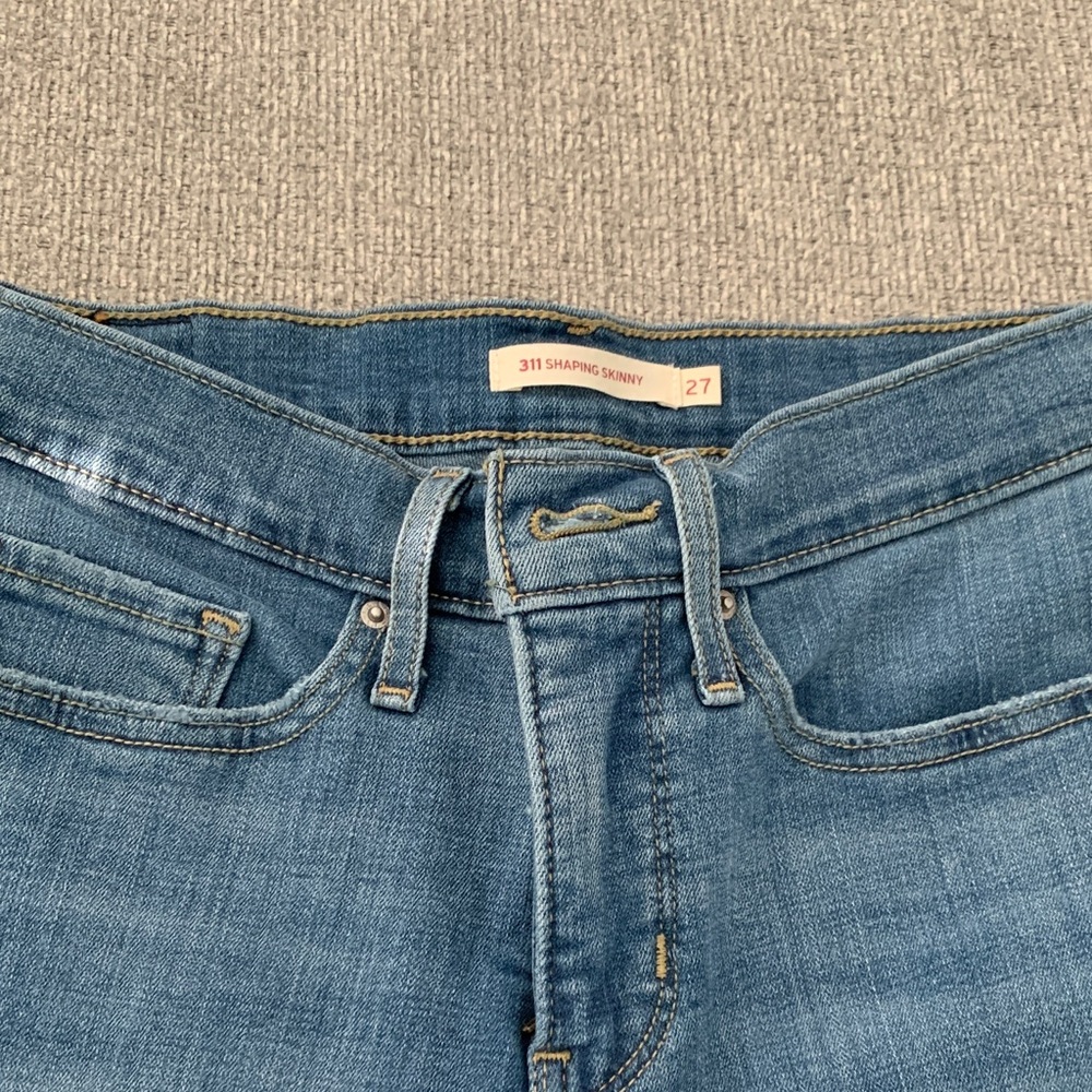 Levi's Light Blue Skinny Jeans